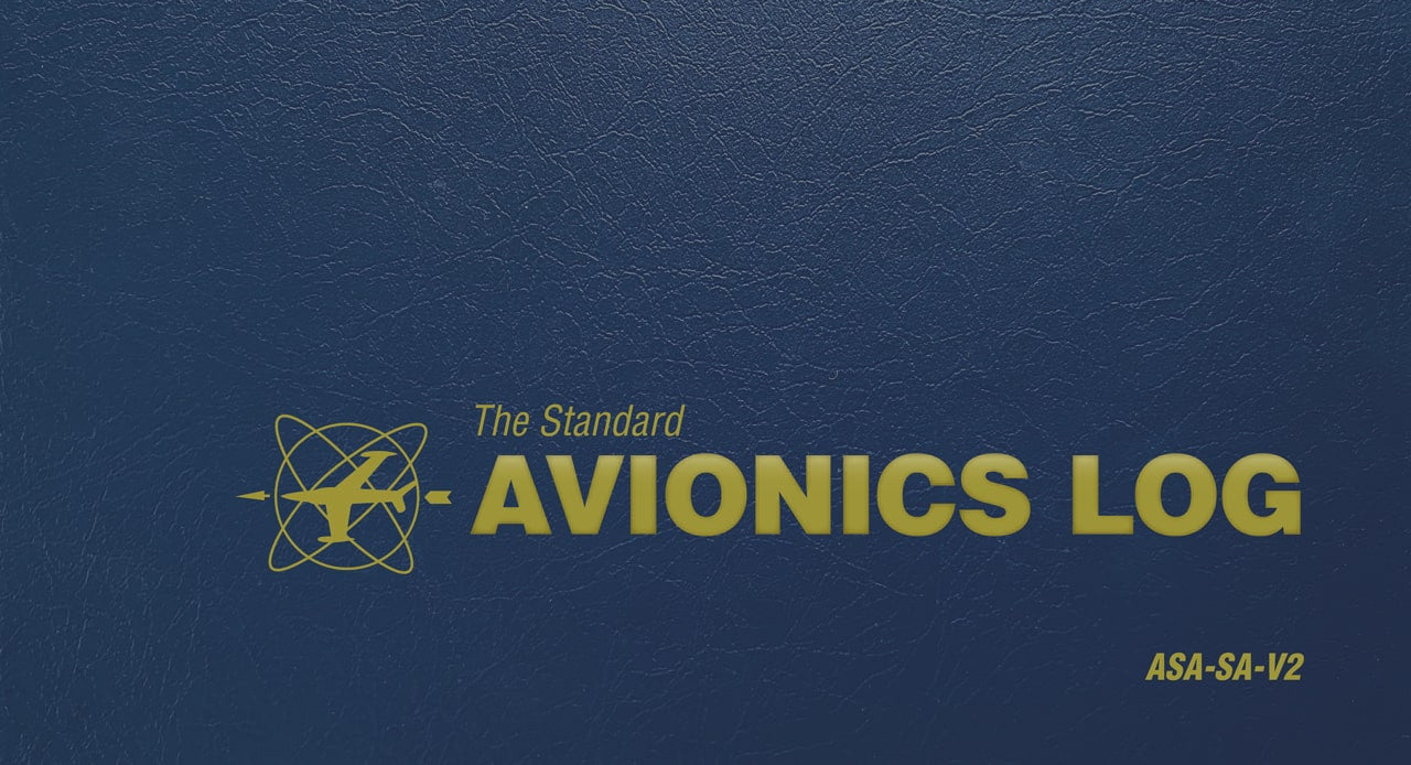 The Standard® Avionics Log by ASA (ASA-SA-V2)