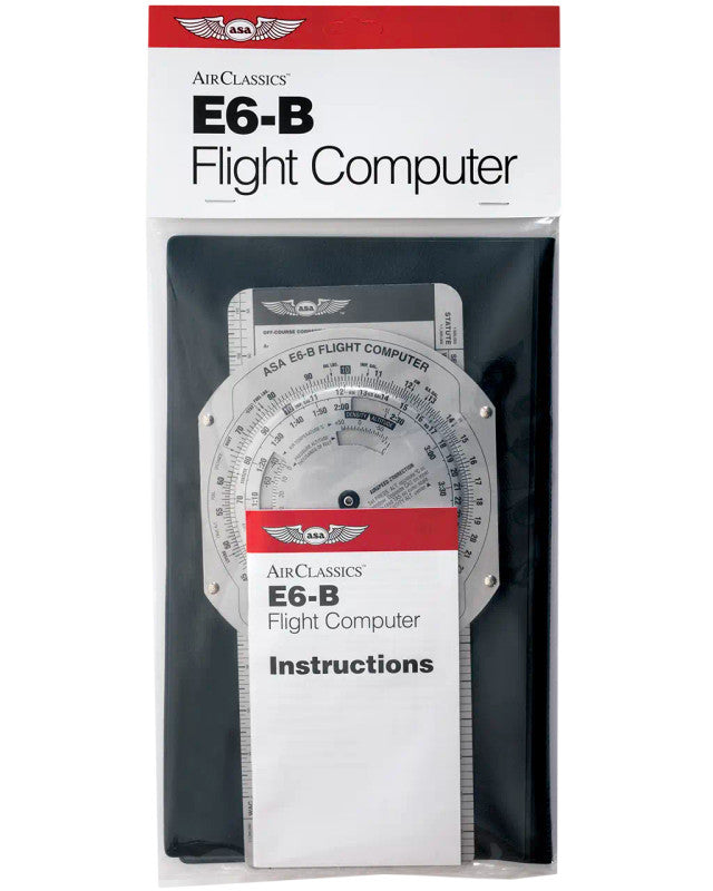 Metal E6B Flight Computer by ASA | Reliable Aviation Navigation Tool