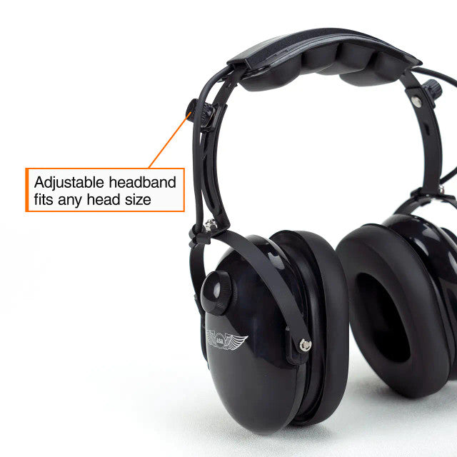 AirClassics® Headset by ASA | HS-1A Aviation Headset