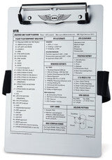 Aluminum IFR Kneeboard by ASA (ASA-KB-2-A)